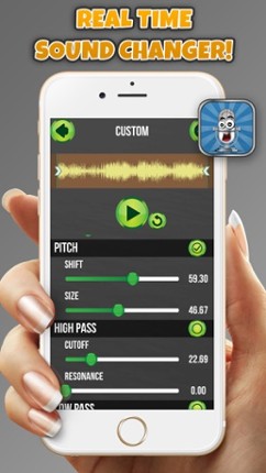 Voice Changer Booth – Sound Recorder Effects and Speech Modifier App Free Image