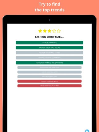 Web's Most Searched Questions screenshot