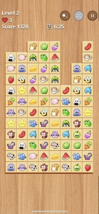 Woody Link Puzzle - Onet 3D Image