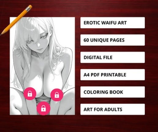 Adult Coloring Book Vol. 4 screenshot