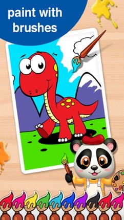 Baby Panda Paintbox - Coloring Games for Kids! screenshot