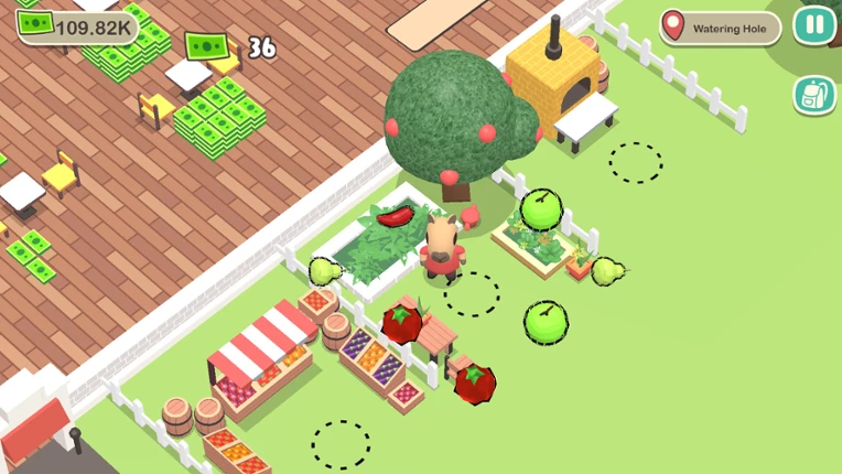 Capybara Pizza Cafe screenshot