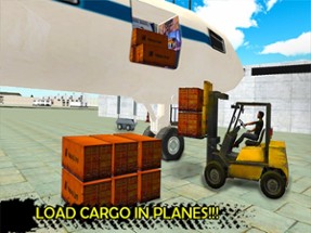 Construction Forklift Crane Driver 3D Simulator Image