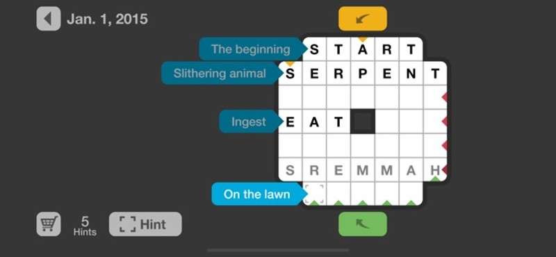 Daily Crosswords screenshot