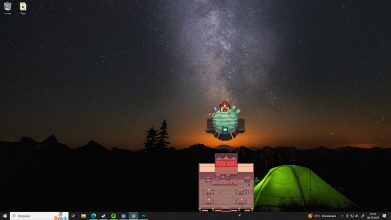 Desk Fantasy screenshot