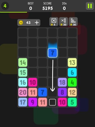 Drag And Merge Puzzle screenshot