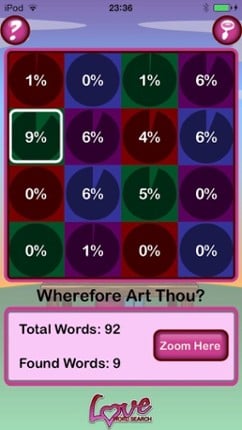 Epic Love Word Search - huge Valentine's word game Image