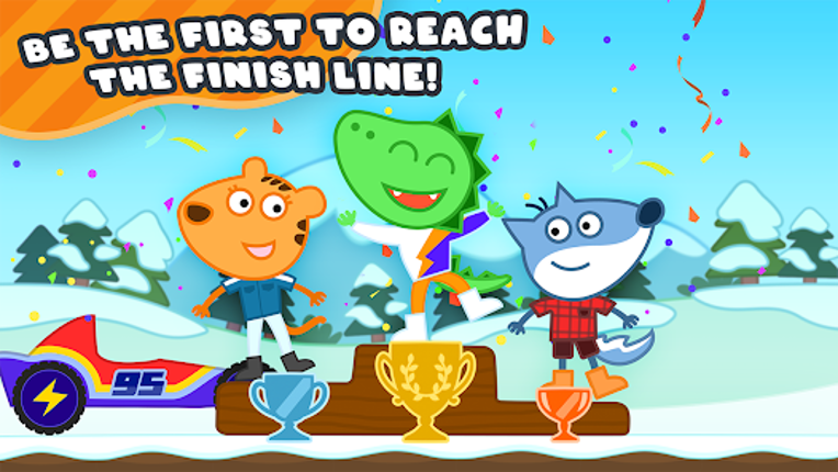 Racing Cars for kids screenshot