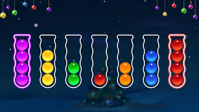Bubble Sort Color Puzzle screenshot