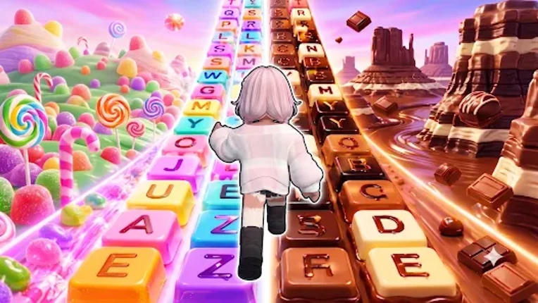 Keyboard Obby: ASMR Speed Run Image