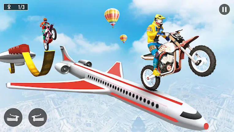 US Bike Stunt Bike Racing Game Image