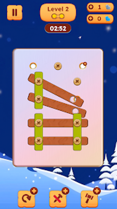 Crazy Screws: Wood Bolts&Nuts screenshot