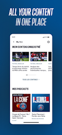 PSG Official screenshot