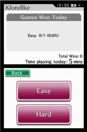 Touch Solitaire screenshot
