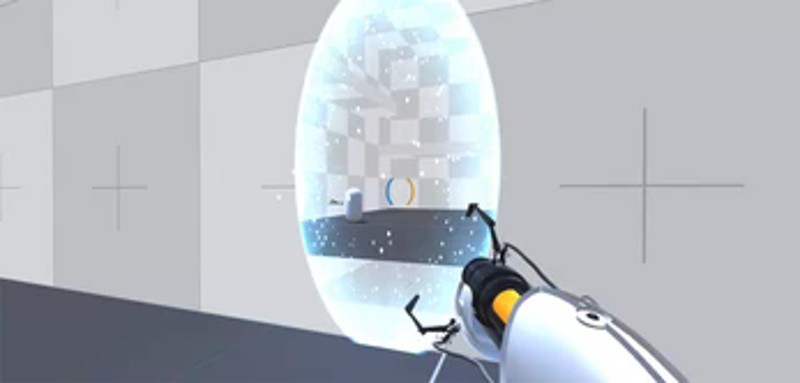Portals + Portal Gun: Unity Asset screenshot