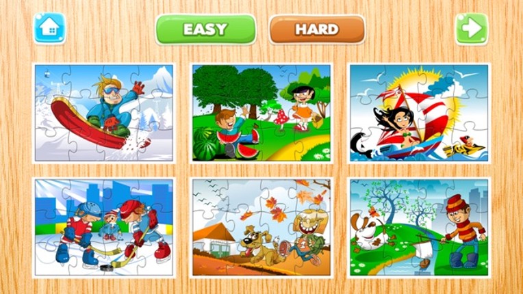 Jigsaw Puzzles For Kids - All In One Puzzle Free For Toddler and Preschool Learning Games screenshot