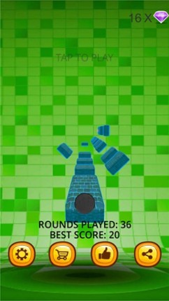 Jumping Ball Dash - Twist ZigZag Tap And Jump Circle Game FREE screenshot