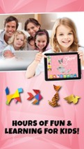 Kids Learning Puzzles: Portraits, Tangram Playtime Image