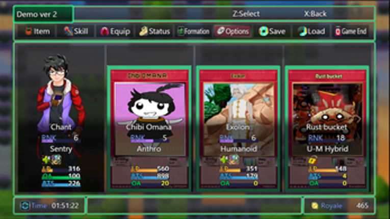 OmanaC: Etheral Complex (DEMO V2) screenshot