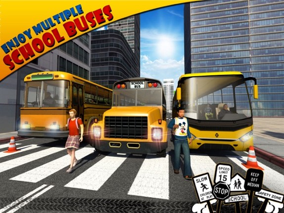 Schoolbus Driver 3D SIM Image