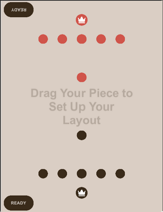 Two player Drag& shoot piece game Image