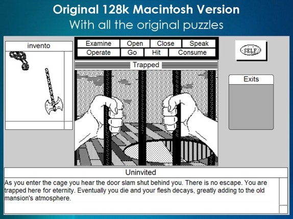 Uninvited: MacVenture screenshot