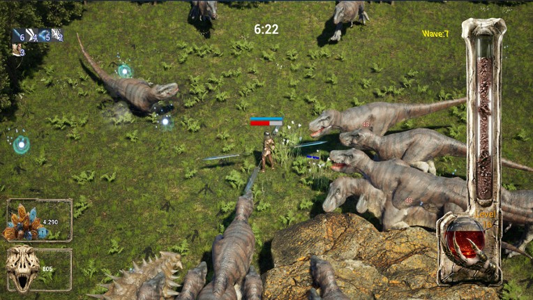 Chrono Vanguard: Primal Survival - Dinosaur Image