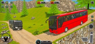 driving offroad bus challenge Image