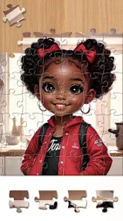 Black Jigsaw - Jigsaw Puzzles Image