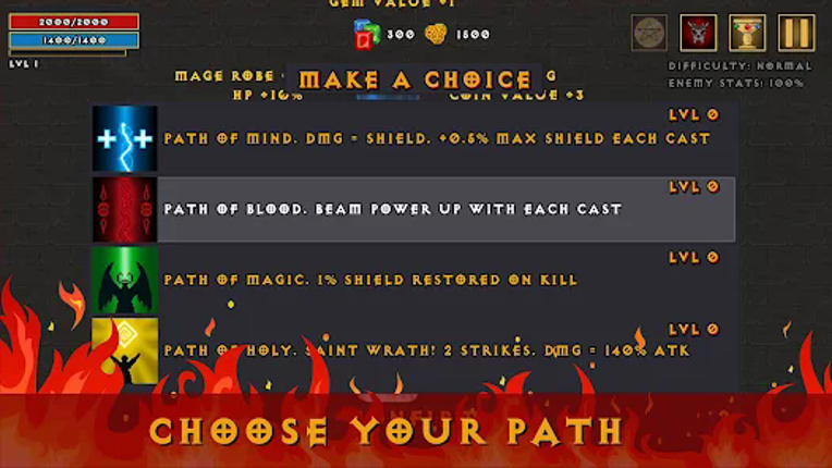 Pixel Mage Survival Image