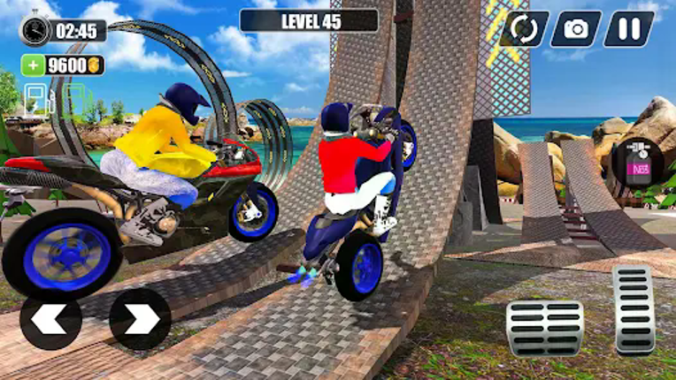 Mega Ramp Bike Racing Tracks screenshot