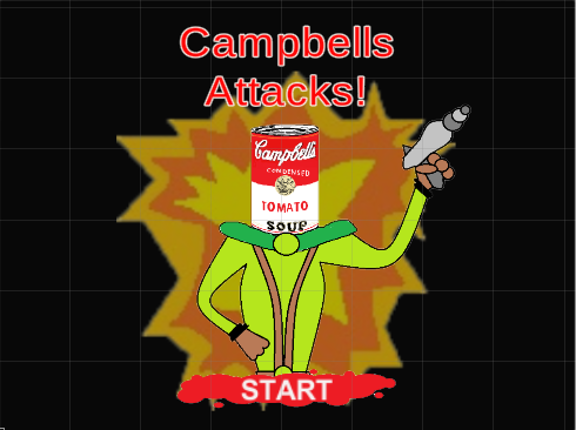 Campbell's Attacks Game Cover