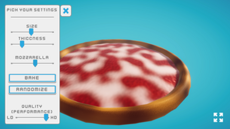 Procedural Pizza Generator Image