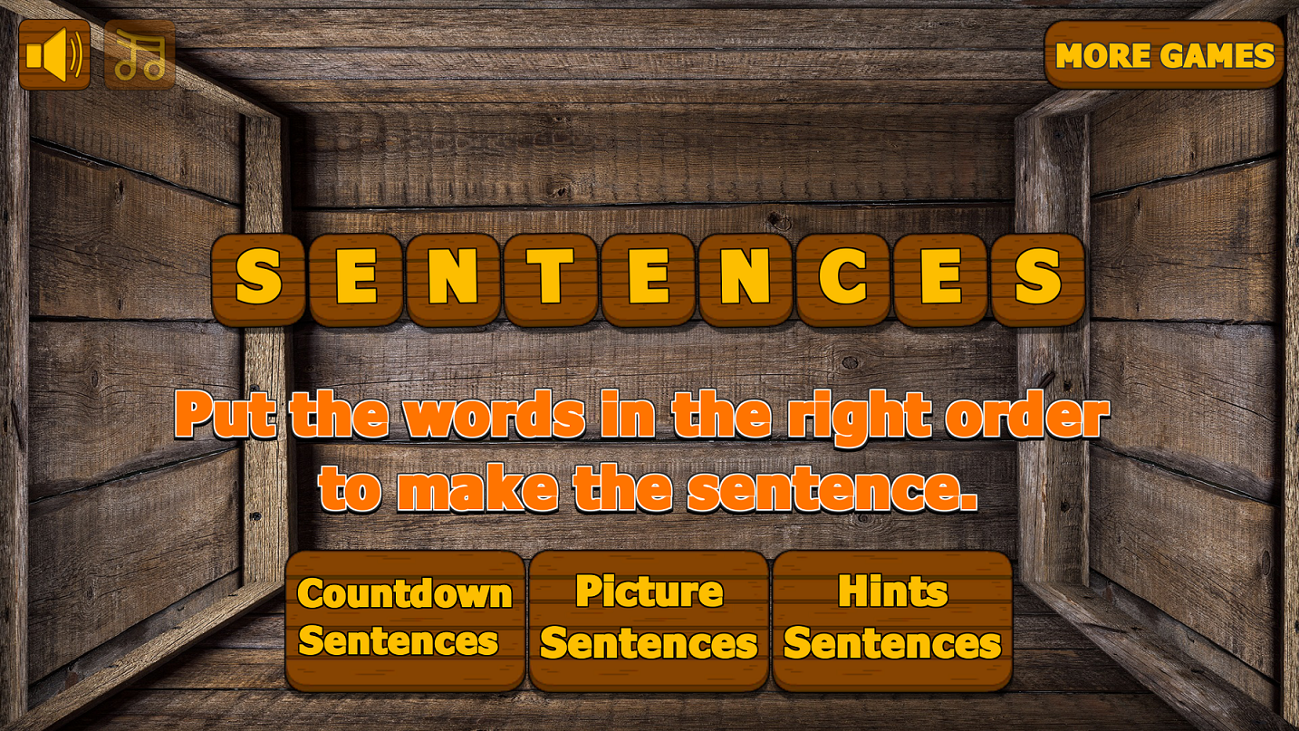 Games like Sentence Scramble