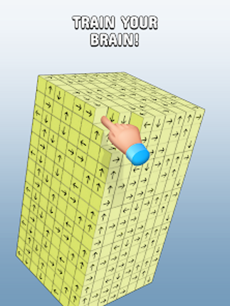 Tap to Unblock 3d Cube Away Image