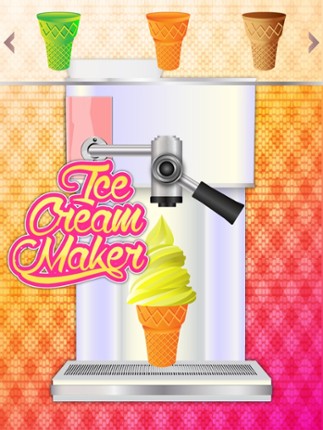 Ice Cream Maker - Frozen ice cone parlour &amp; crazy chef adventure game screenshot