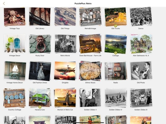 Jigsaw Puzzles Retro screenshot