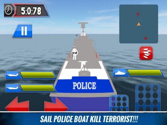 Mission Police Boat 3D screenshot