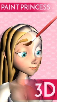 Princesses 3D Coloring book - Painting game screenshot