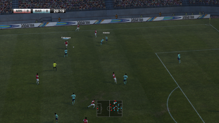 Pro Evolution Soccer 2011 screenshot