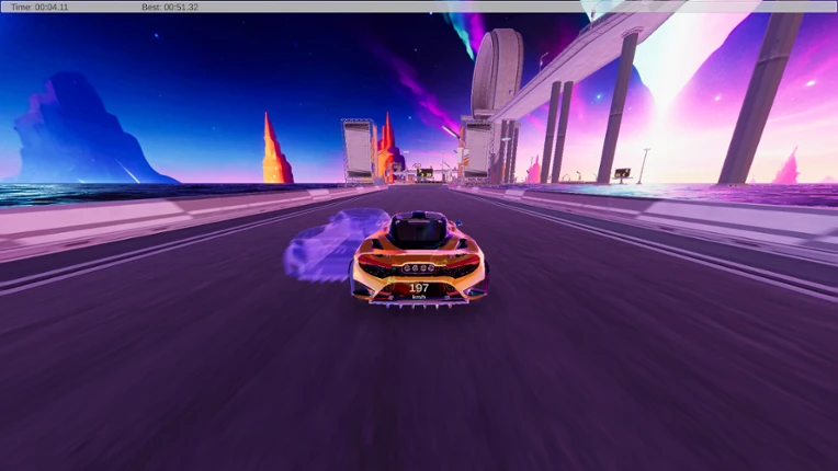 Vortha racing screenshot