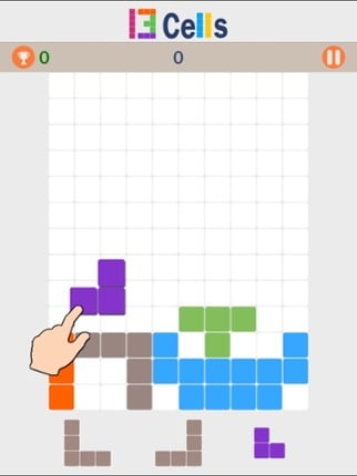 13 Cells: 10 x 13 Block puzzle screenshot