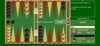 Backgammon Live Image