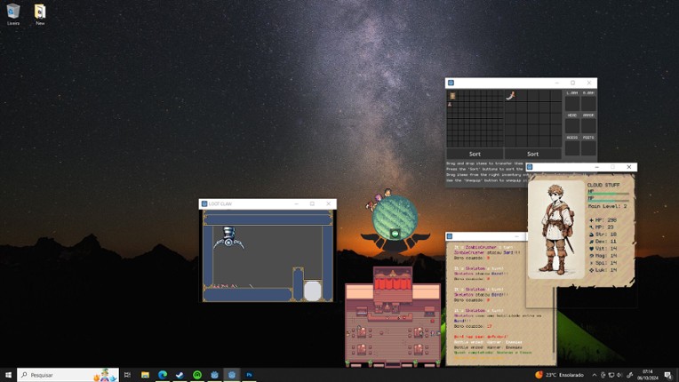 Desk Fantasy screenshot