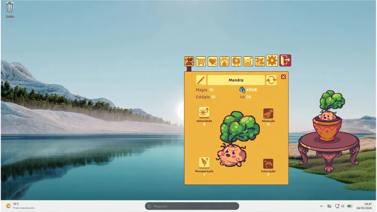 Deskdragora screenshot