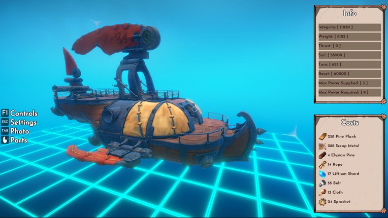 Echoes of Elysium: Airship Builder screenshot