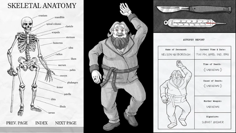 Edwin Earstwhile: Medical Examiner Image