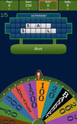 Word Fortune Wheel of Phrases screenshot