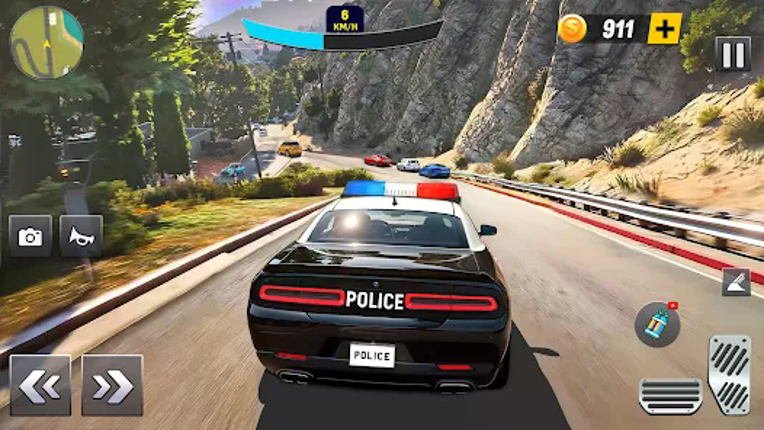 Highway Police Chase Cop Games Image