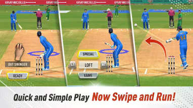 Real Cricket Swipe Image